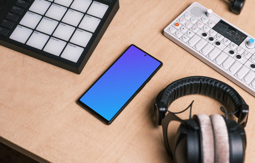 Android Phone Podcast Mockup