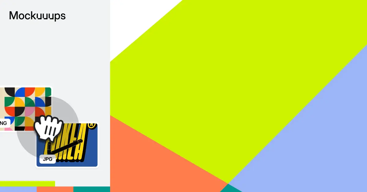 Angle view mockup of iPad Pro (Landscape) Mockuuups Studio