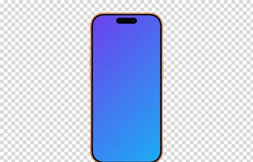 Free iPhone 17 Pro Cosmic Orange Mockup