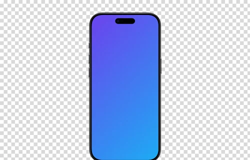 Free Transparent iPhone Air Mockup