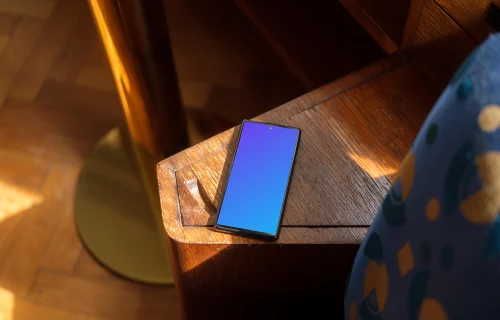 Office and a Google Pixel mockup