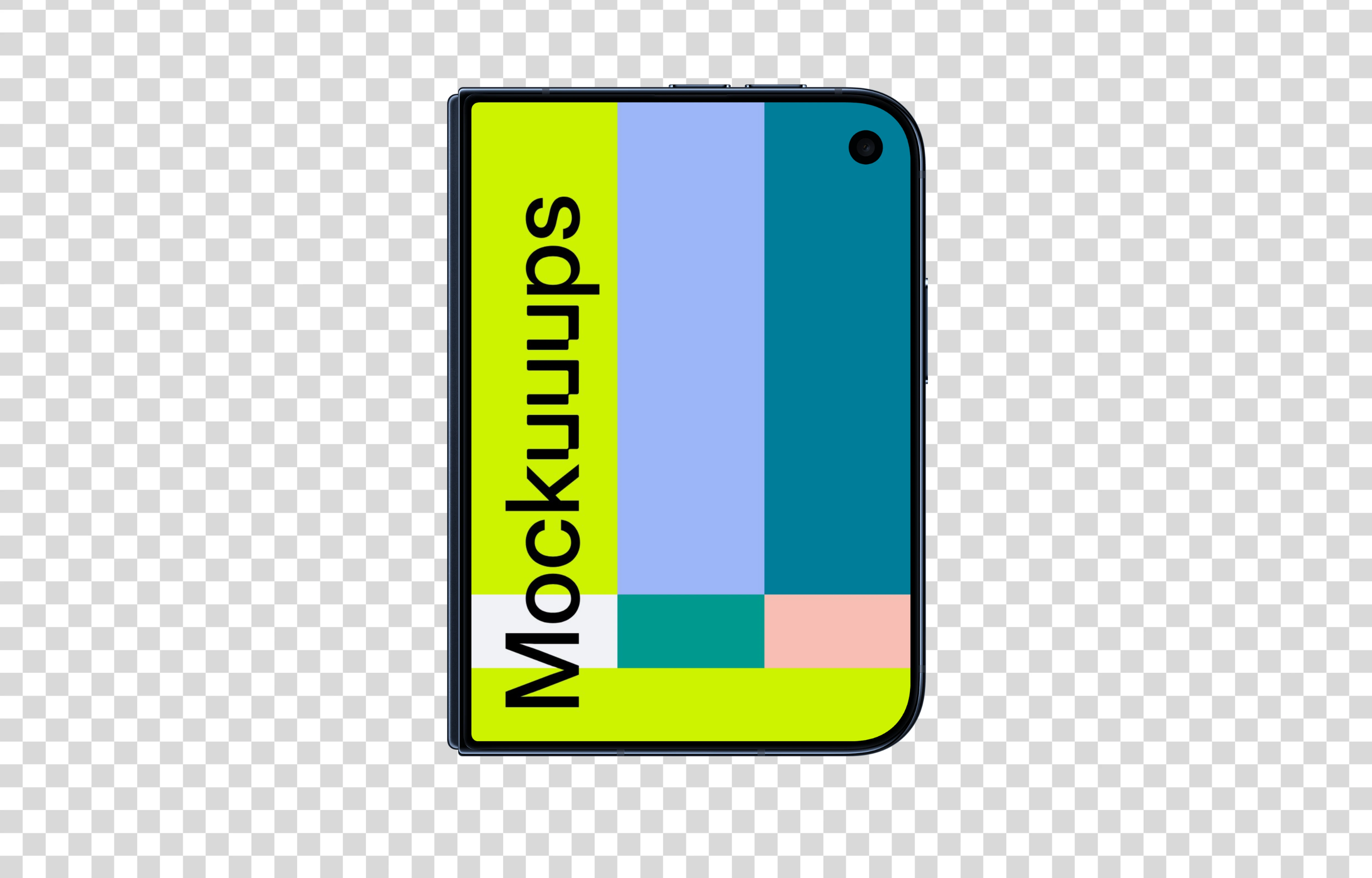 Free Transparent iPhone Duo Mockup