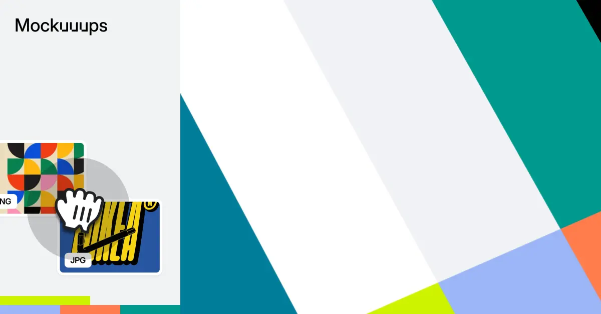 Hands holding an iPad Air mockup Mockuuups Studio