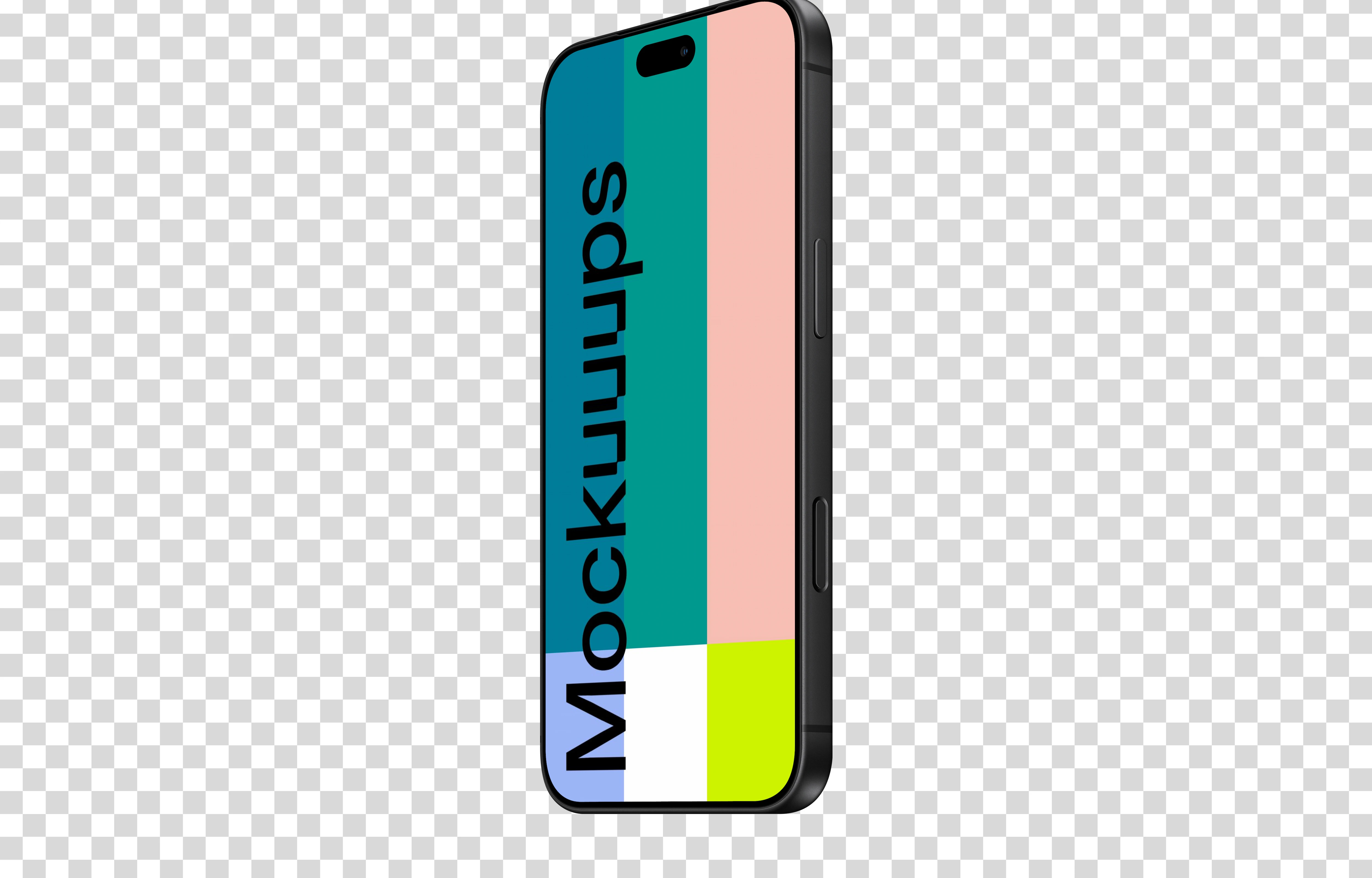 Perspective iPhone 18 Pro Mockup (Right)