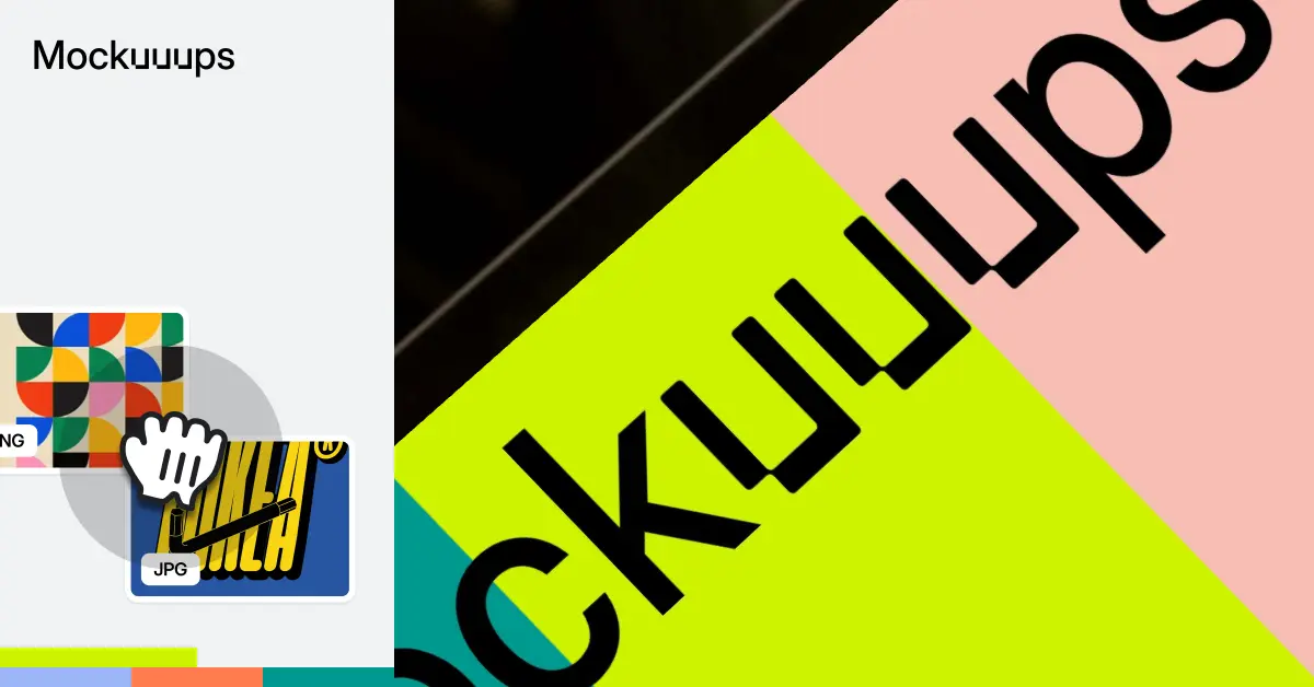 Man using a tablet mockup on an airplane Mockuuups Studio