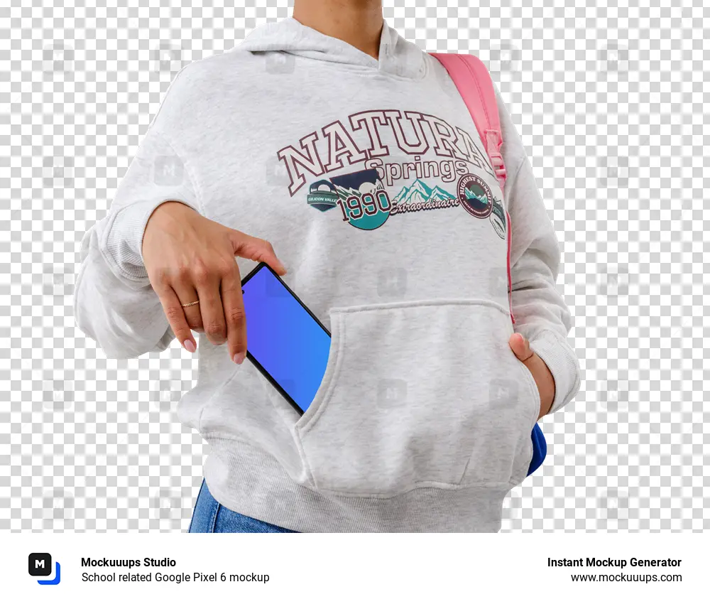 School related Google Pixel 6 mockup