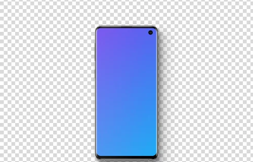 Samsung Galaxy S10 Mockup Front