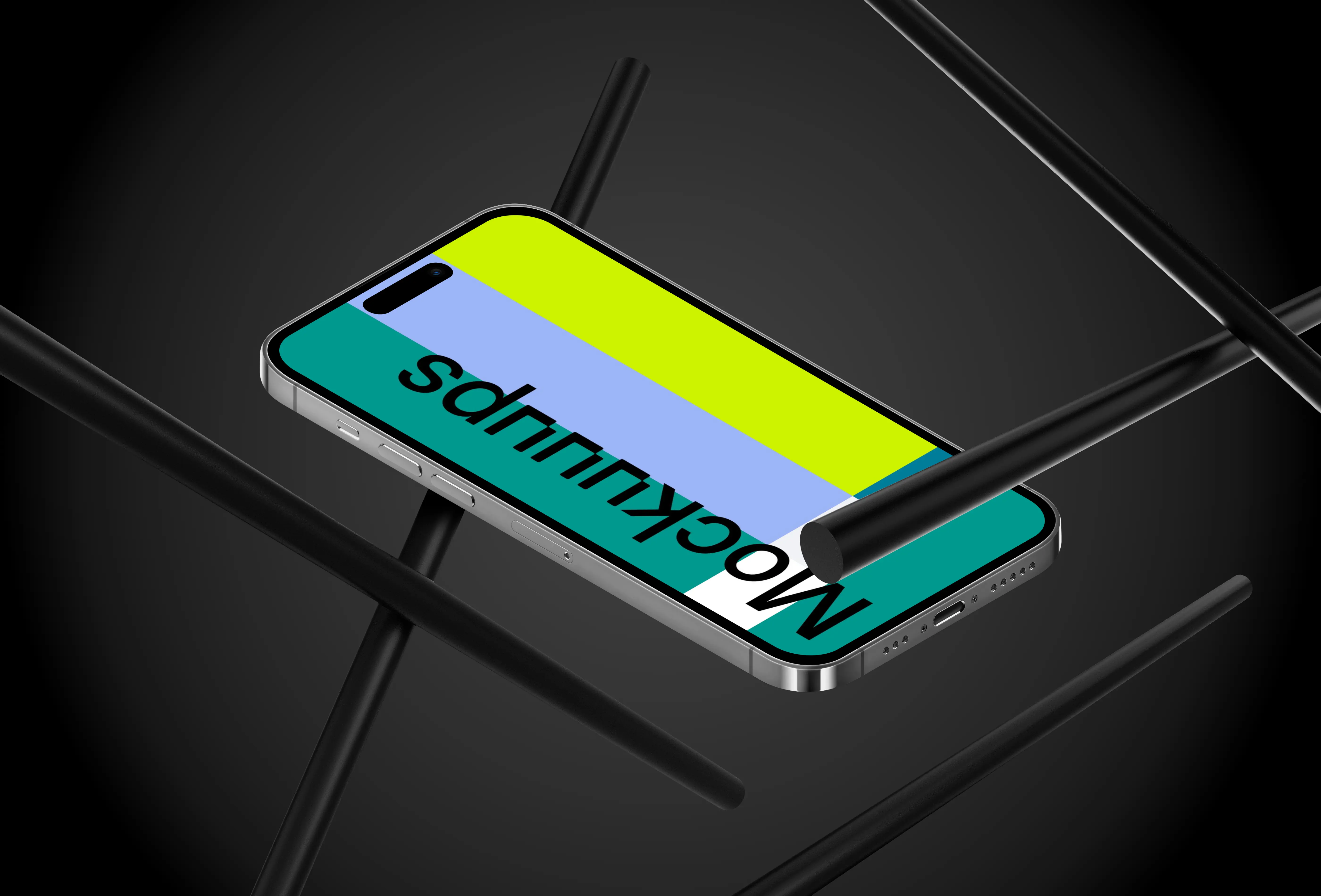 Gravity Smartphone Mockup
