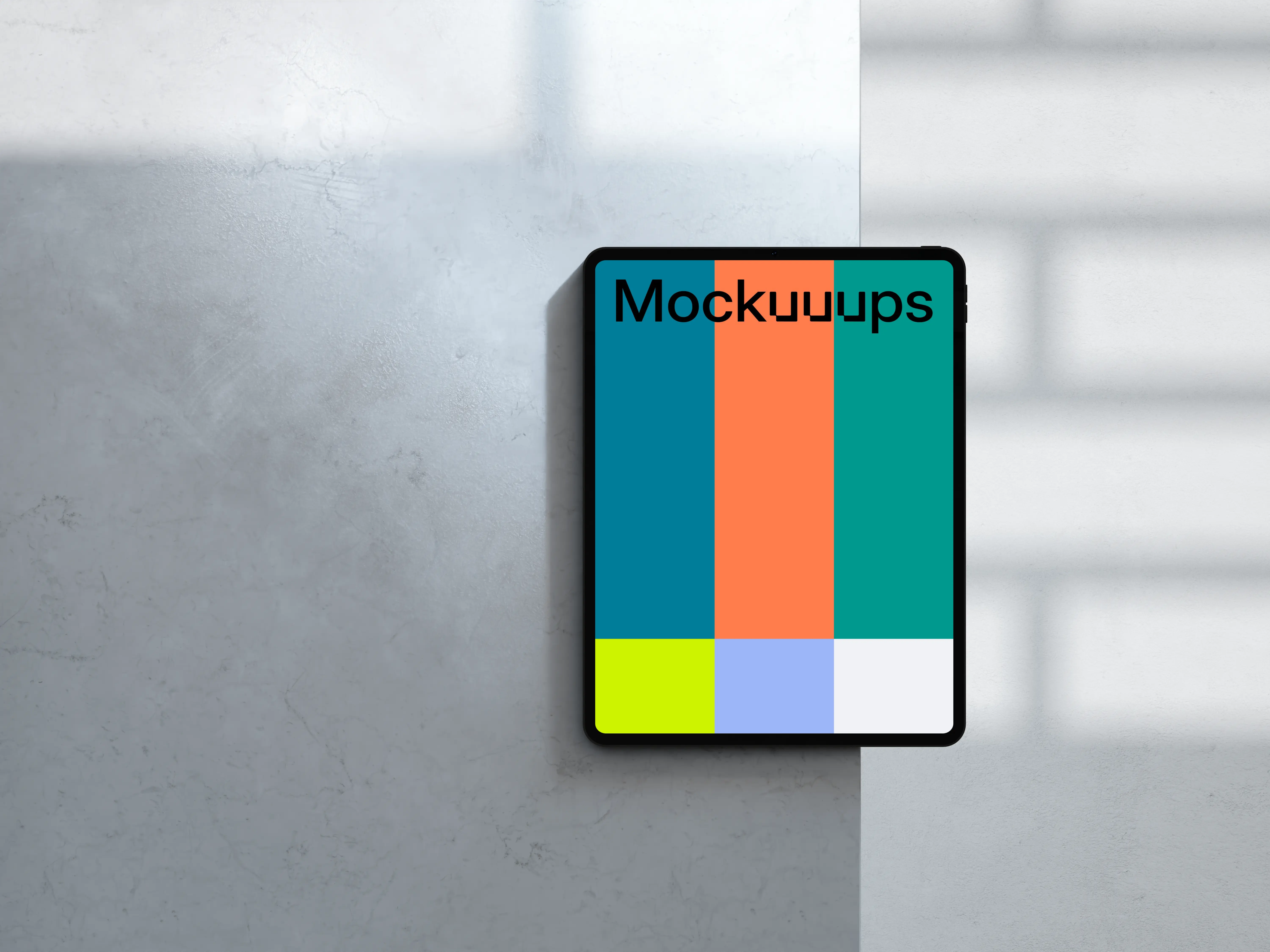 iPad Pro Mockup on an Elegant Marble Surface