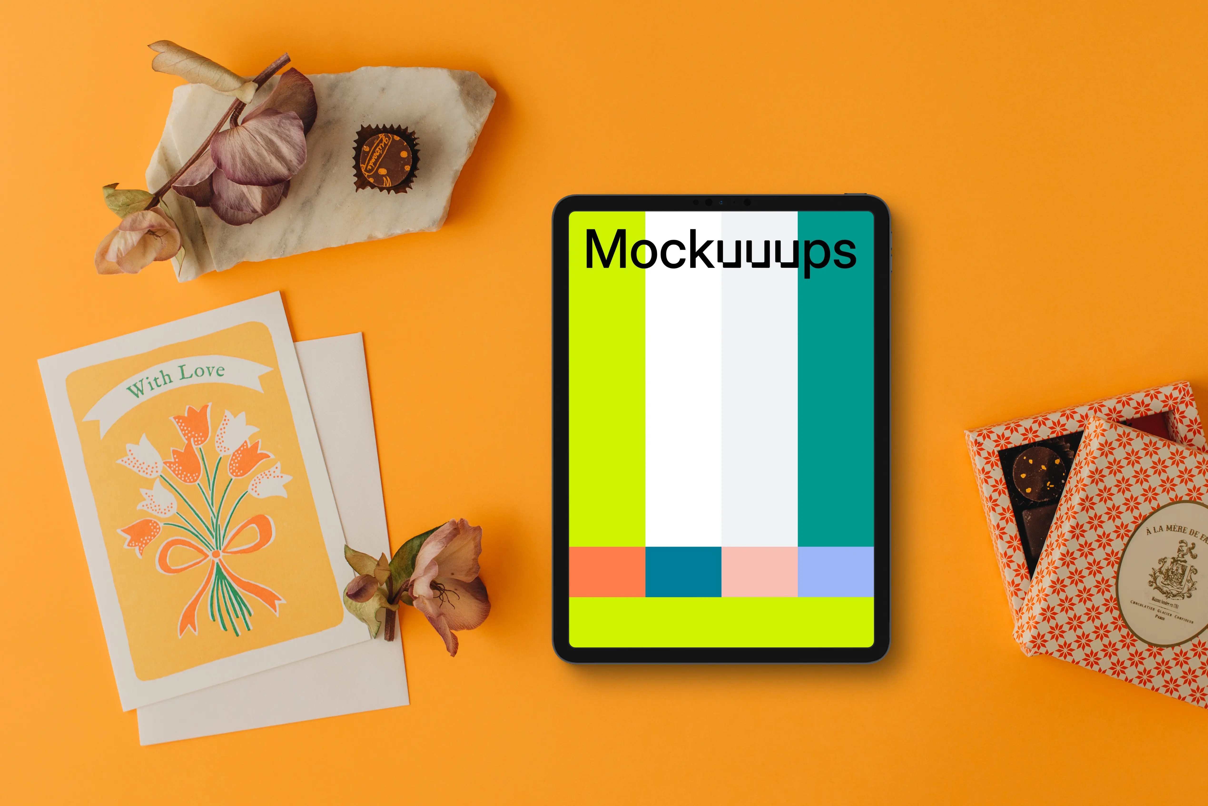 Mother’s day themed mockup