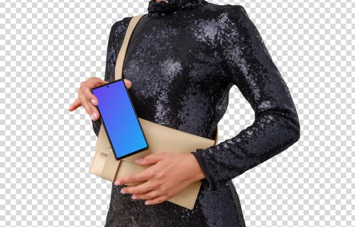 Fashion related Google Pixel mockup