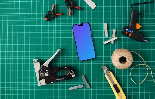 iPhone in the workshop environment