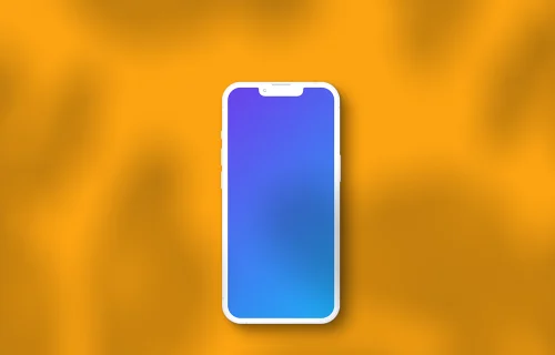 Clay mockup on the colorful background
