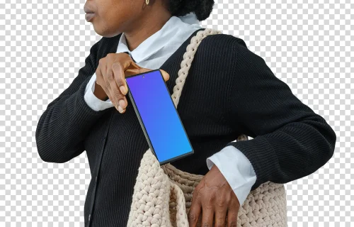 Fashion related Google Pixel 6 mockup