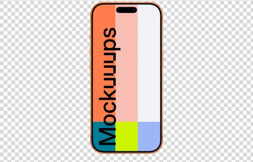 Free iPhone 17 Pro Cosmic Orange Mockup