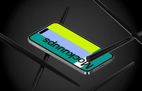 Gravity Smartphone Mockup