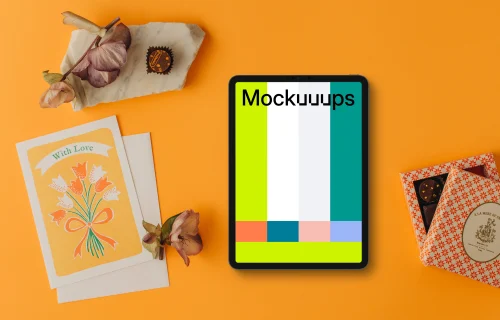 Mother’s day themed mockup