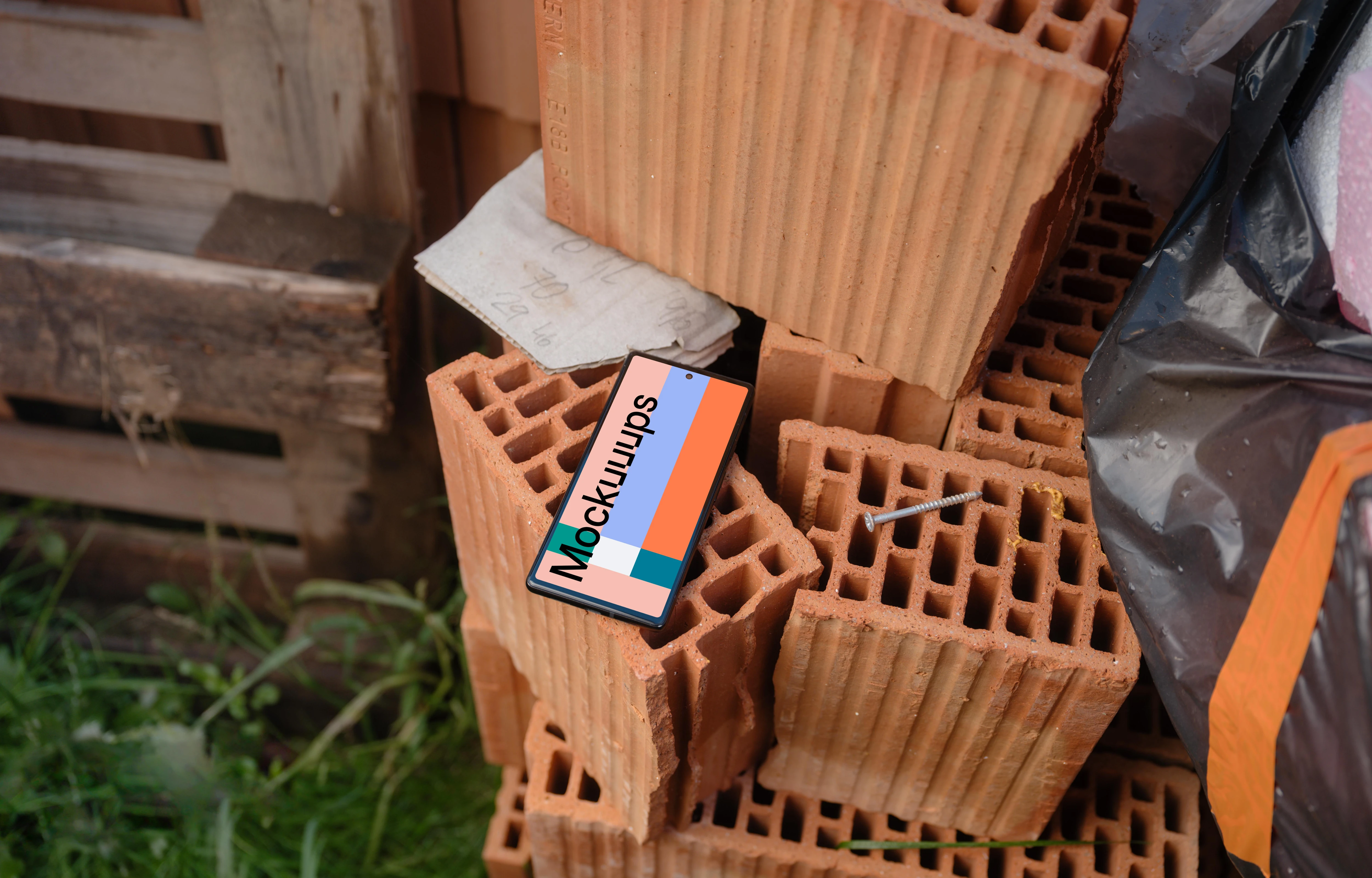 Google Pixel 6 on the brick