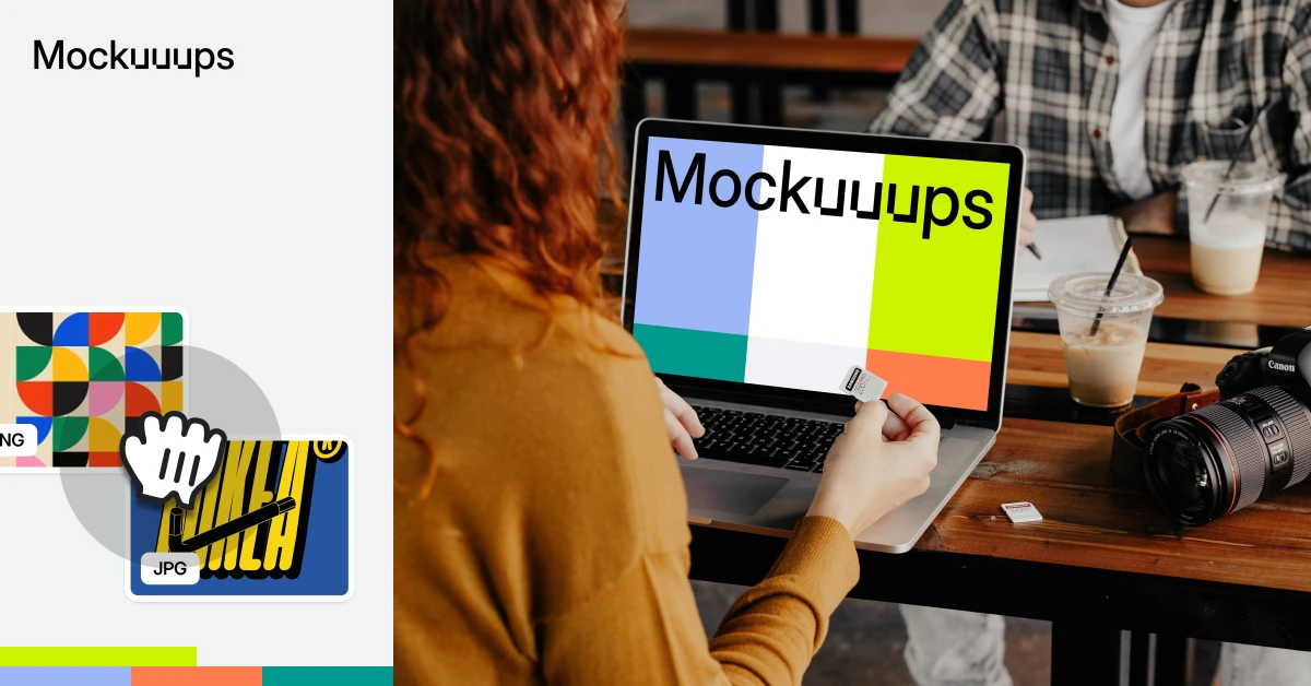 Woman working on MacBook Pro mockup - Mockuuups Studio