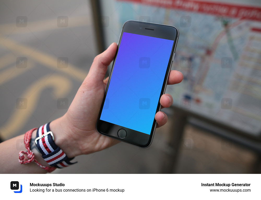 Looking for a bus connections on iPhone 6 mockup