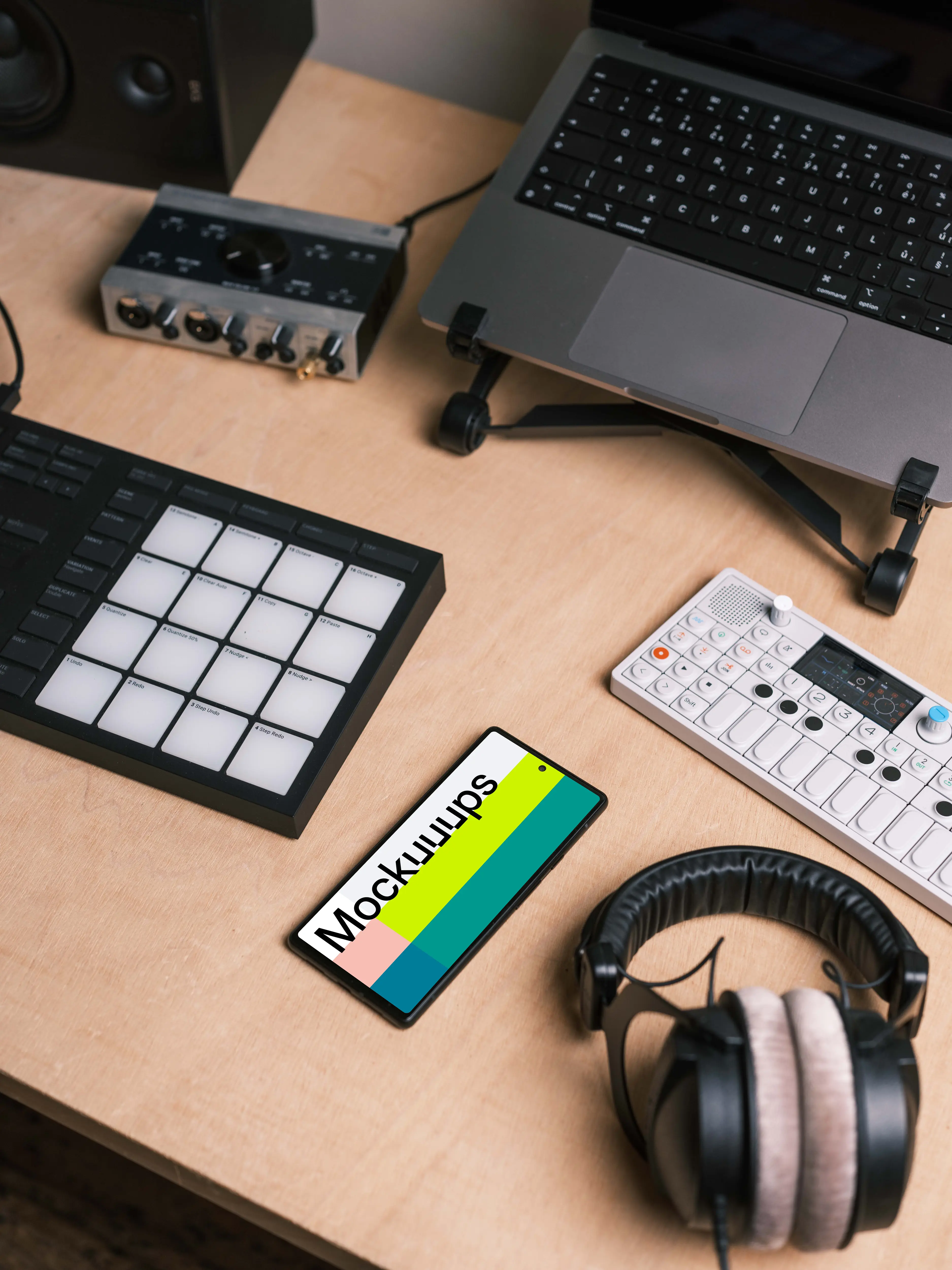 Android Phone Podcast Mockup