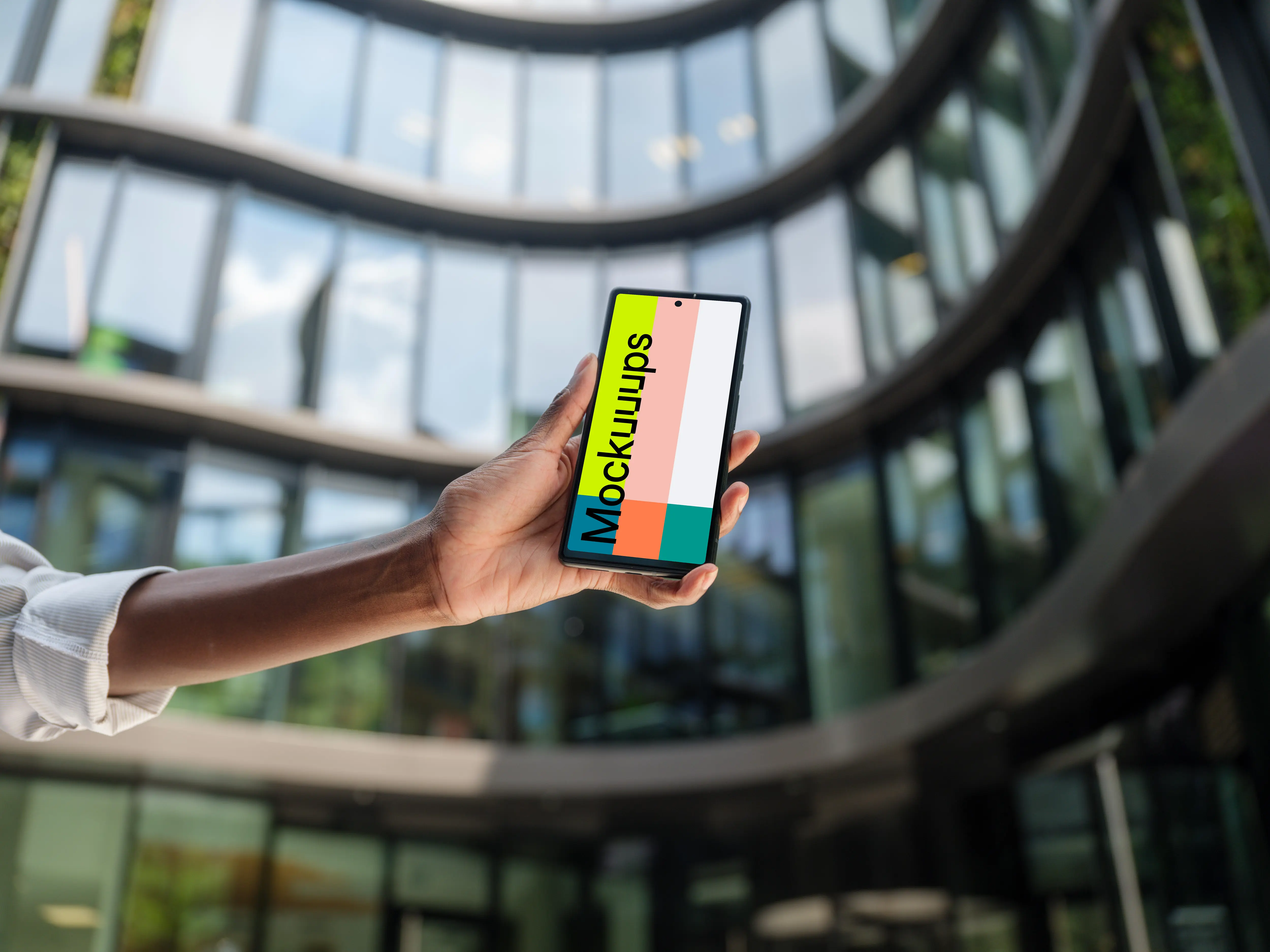 Business themed Google Pixel 6 mockup