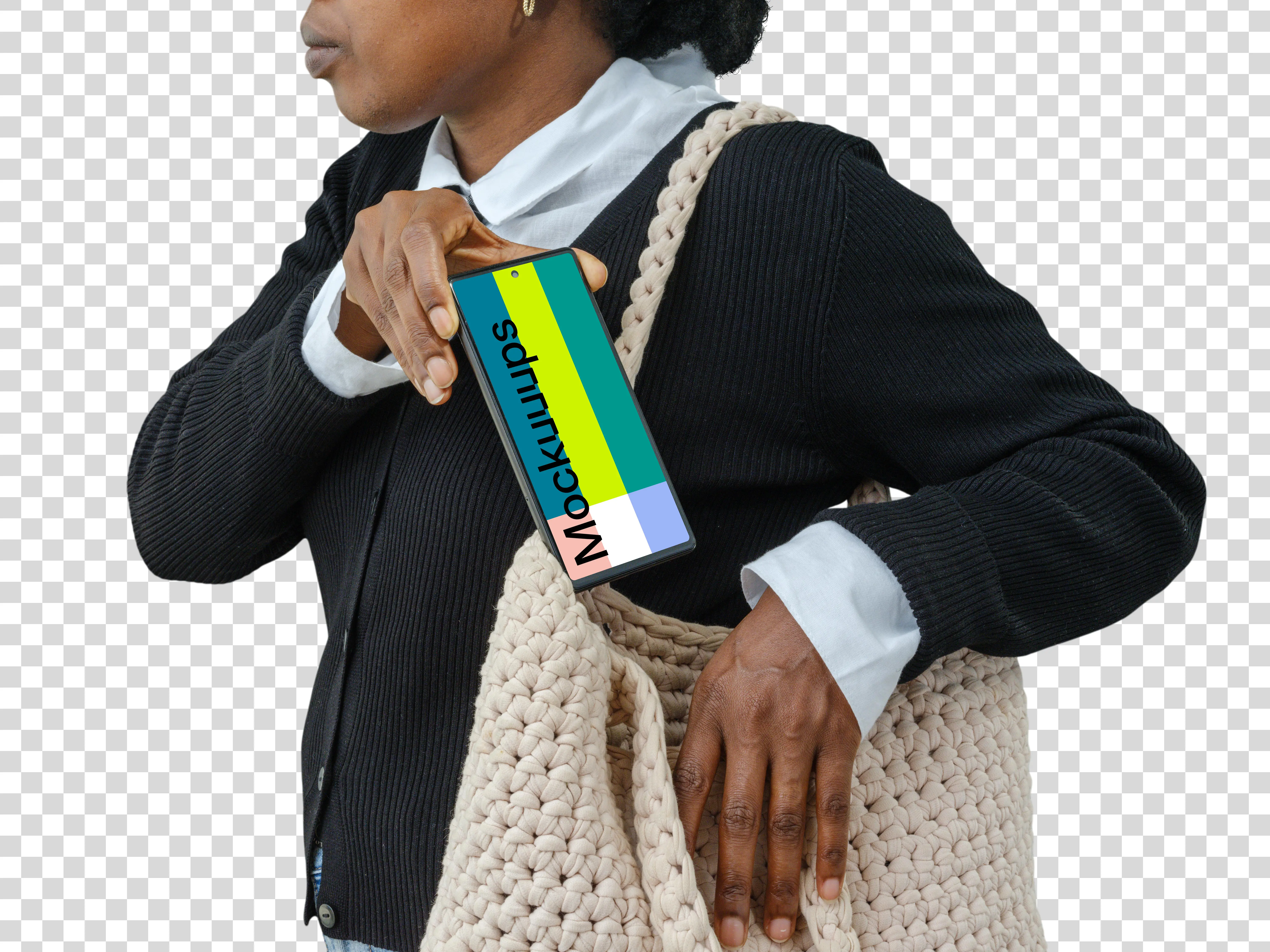 Fashion related Google Pixel 6 mockup