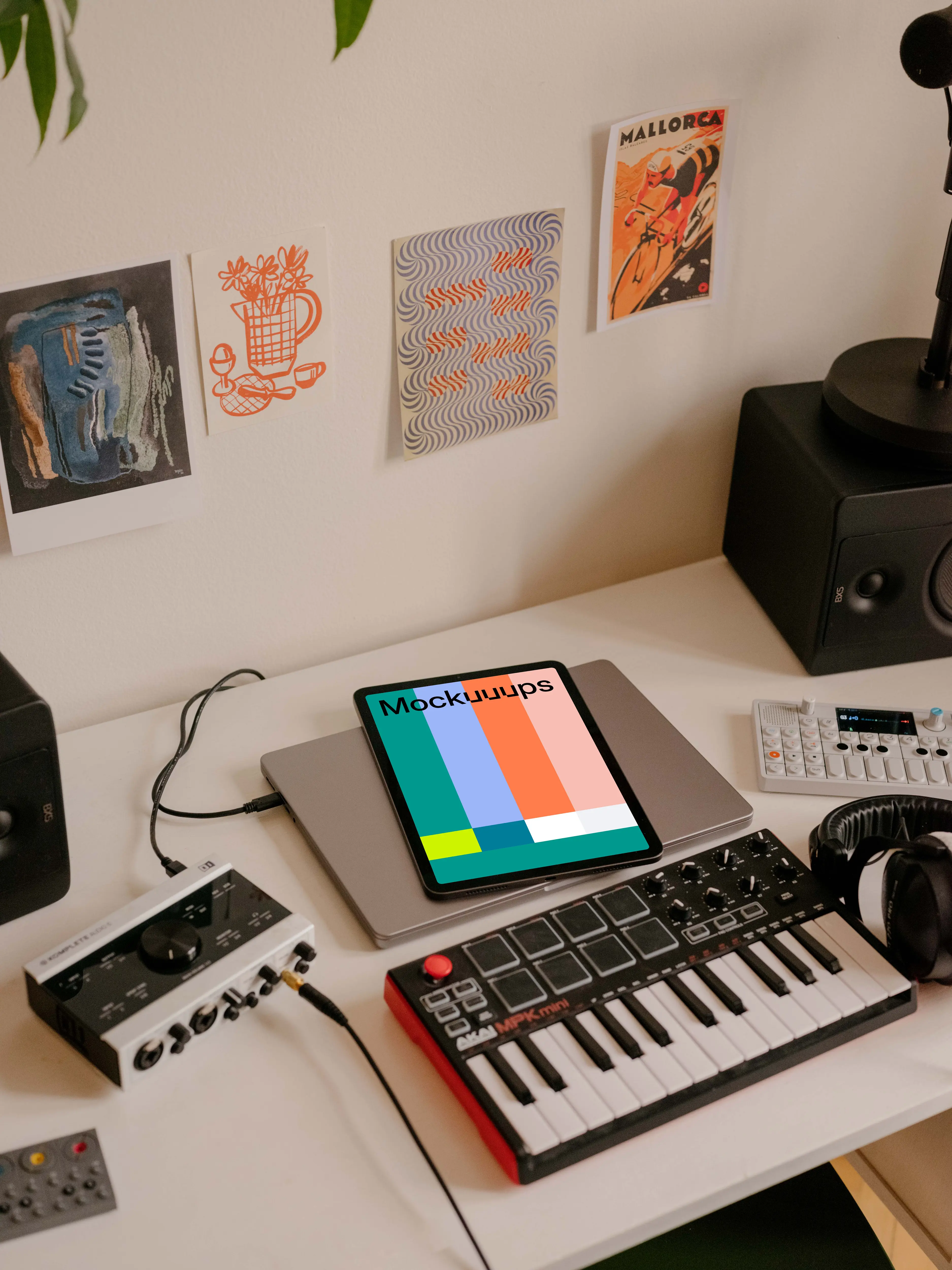 iPad Air Music Mockup