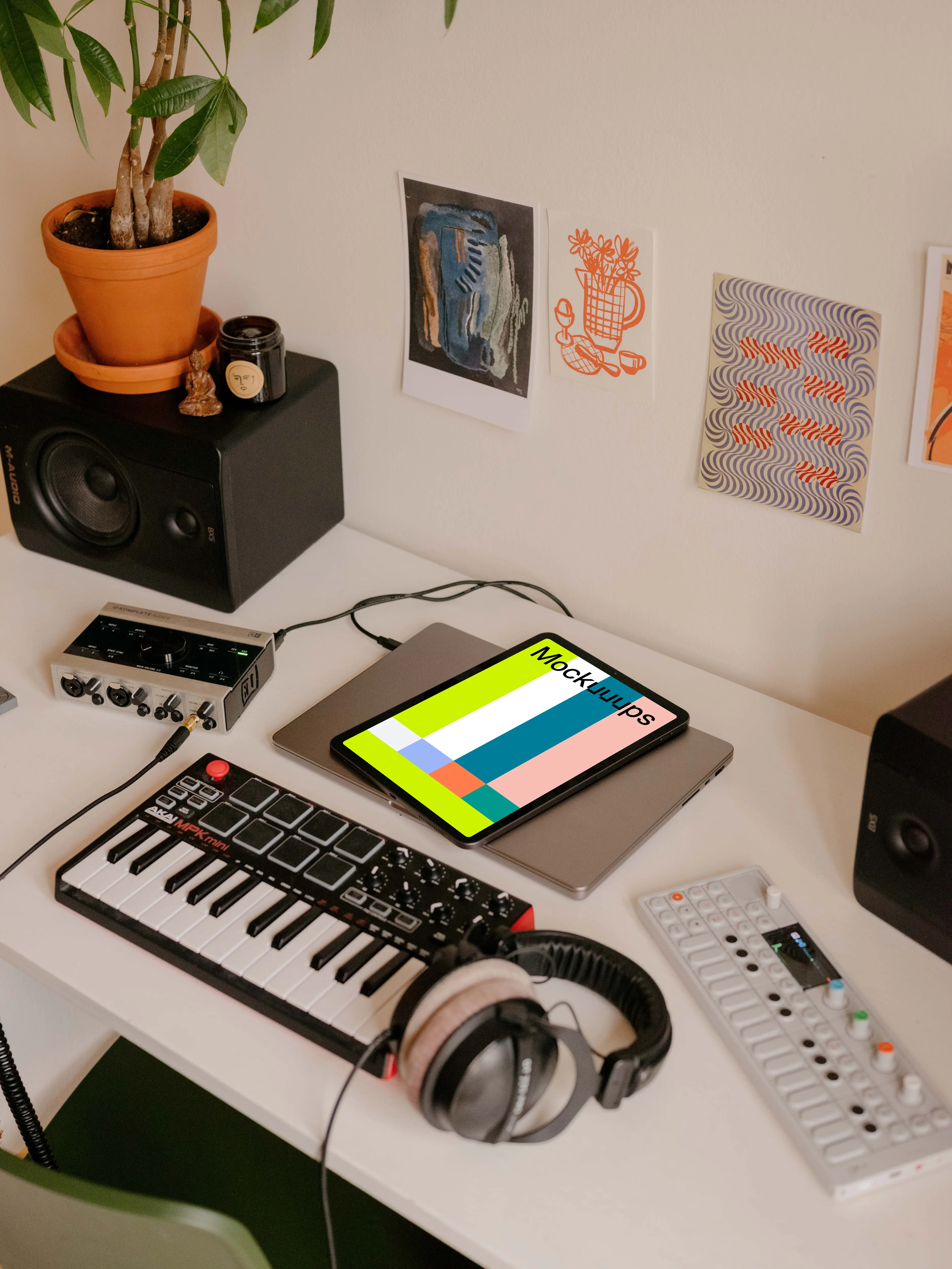 iPad Air Podcast Mockup