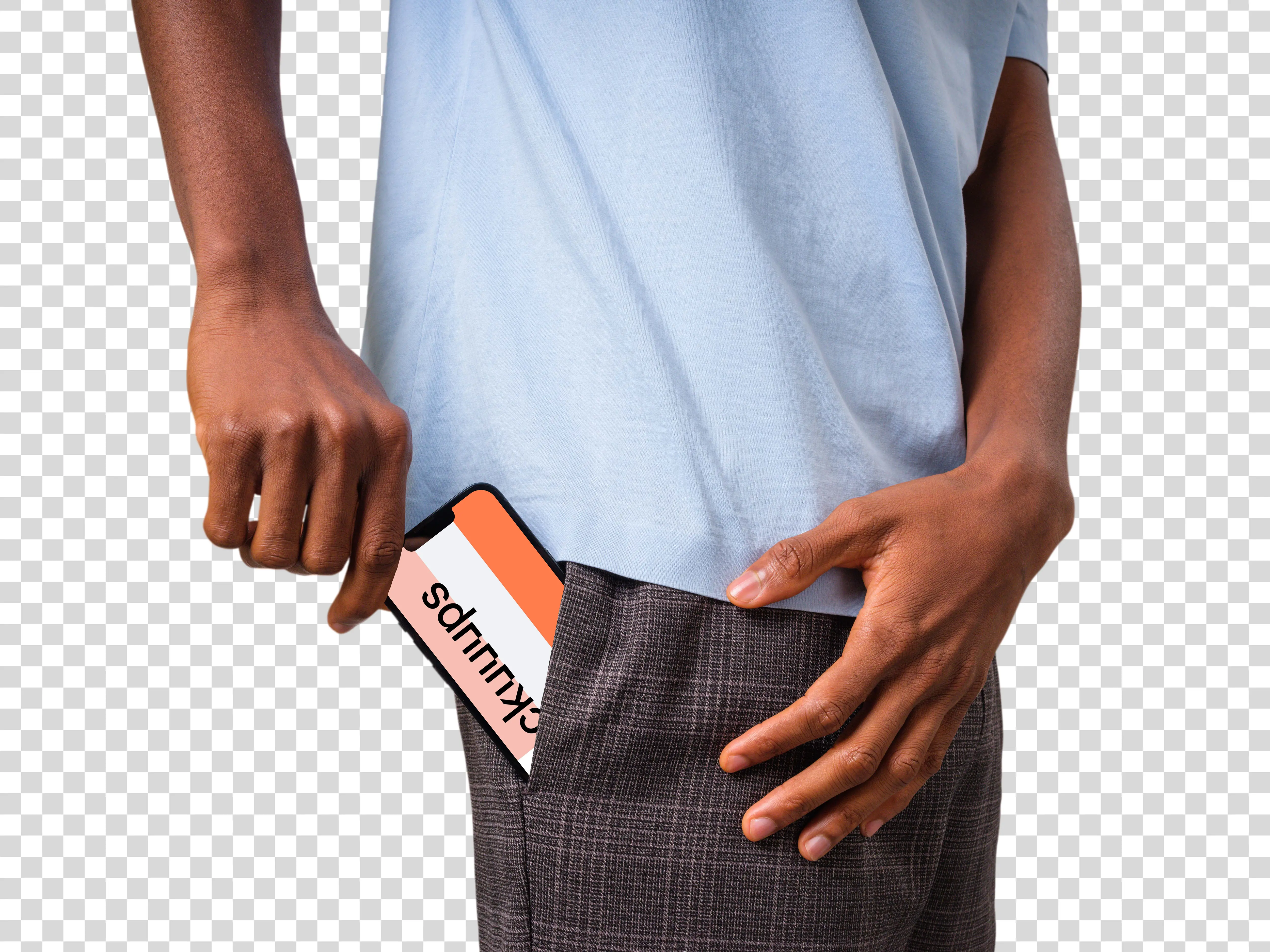 iPhone Pocket Mockup