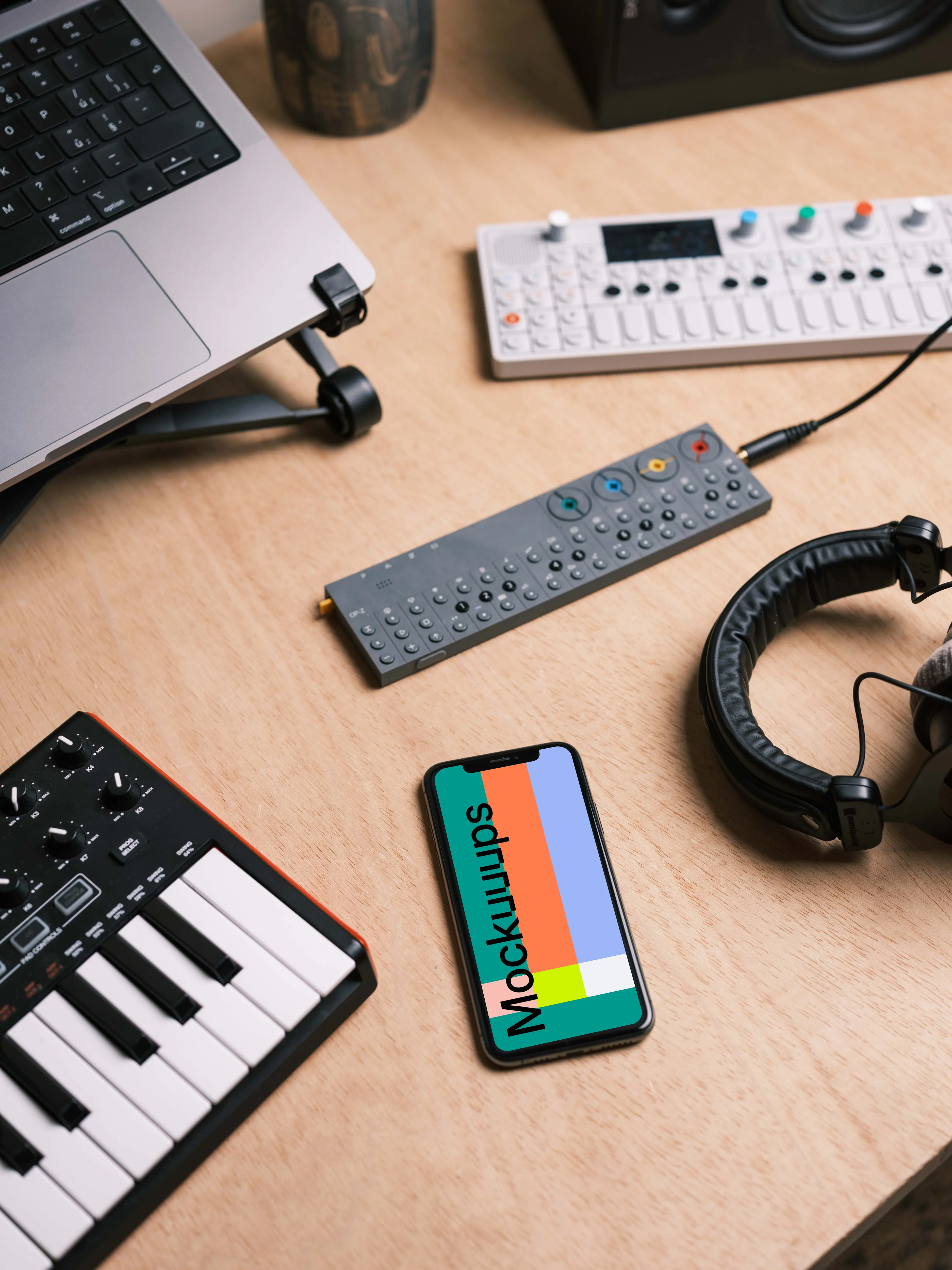 iPhone Podcast Mockup