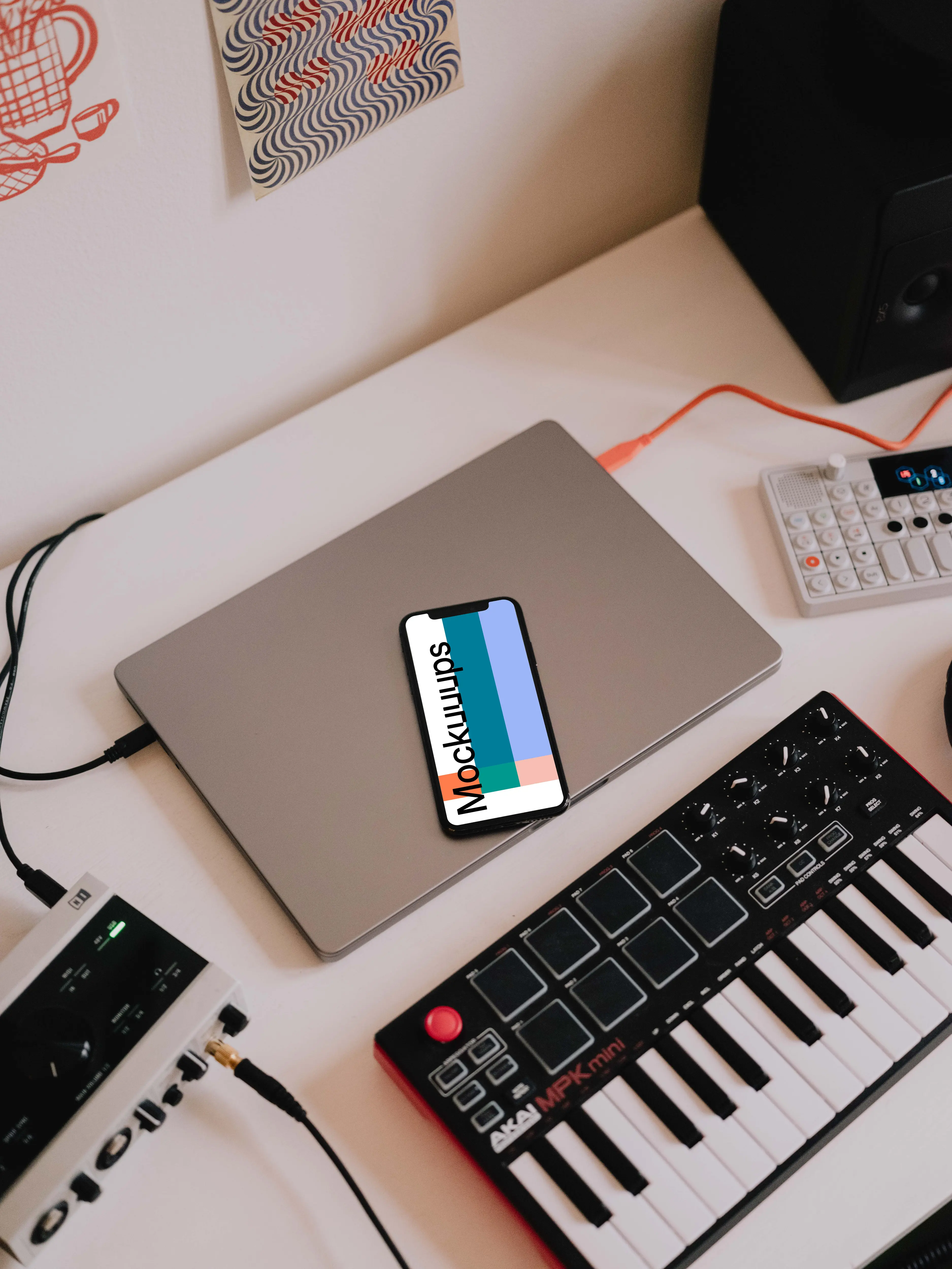 iPhone XS Music Mockup