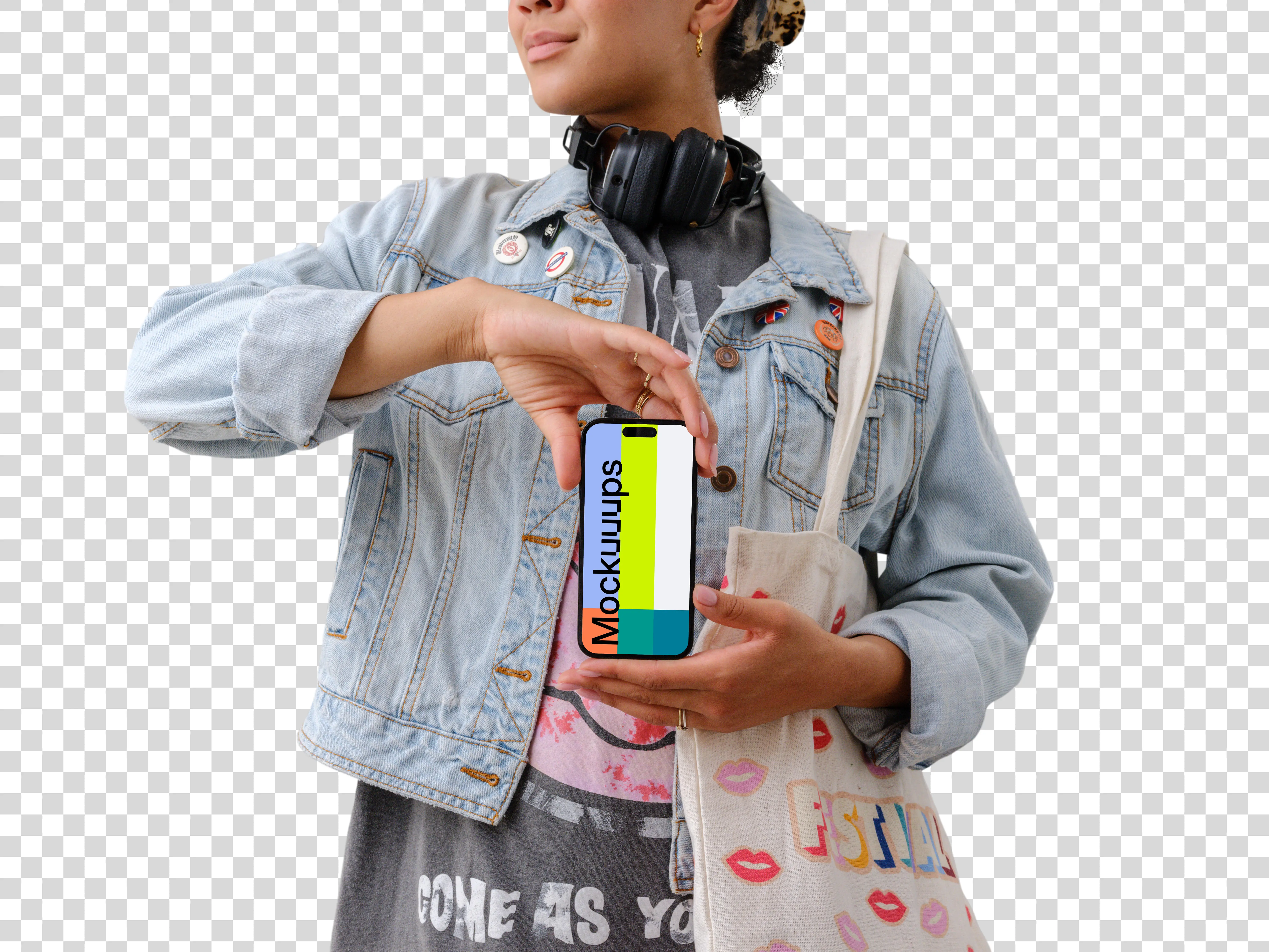 Showcasing academia with an iPhone mockup