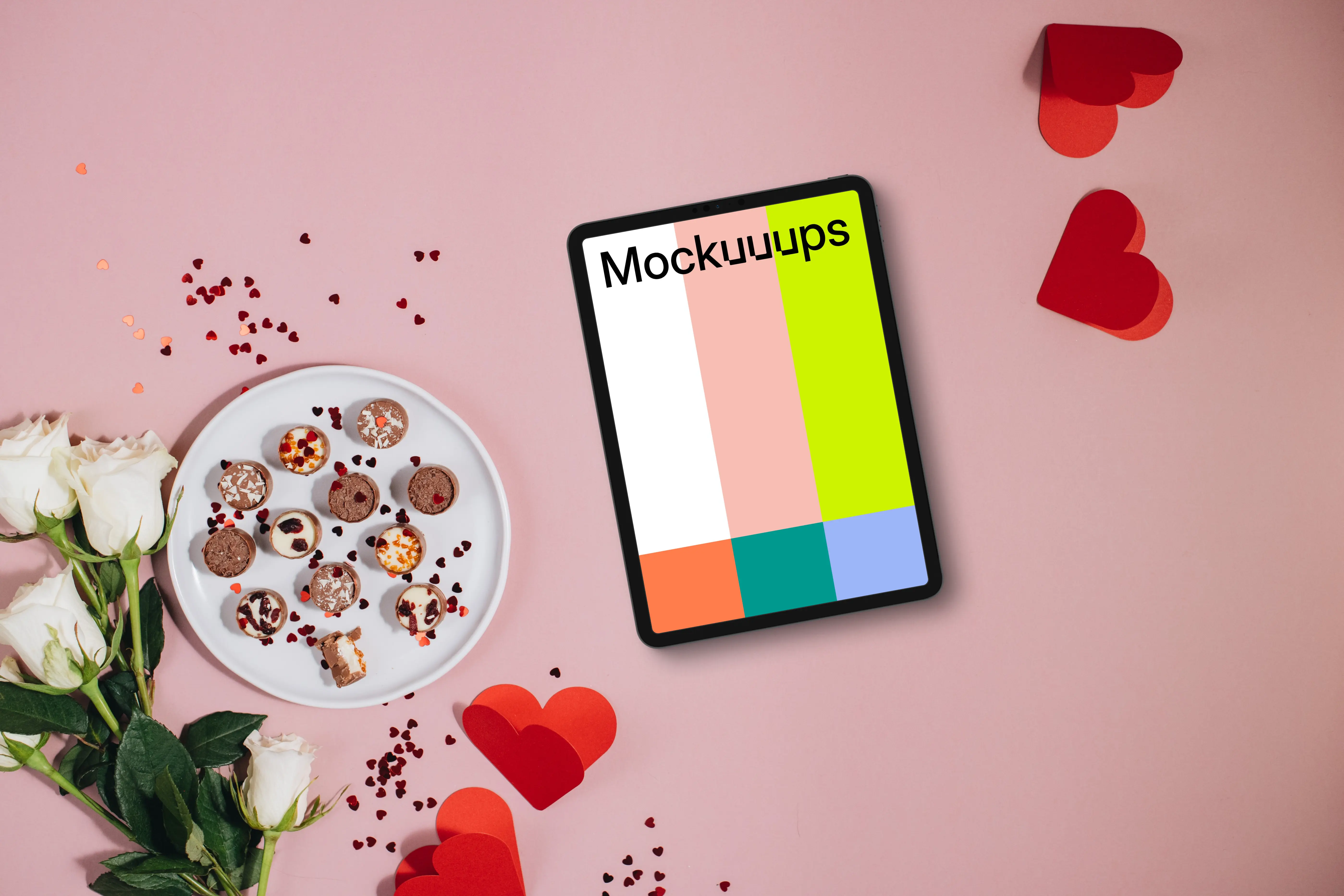  Sweetheart Tablet Mockup