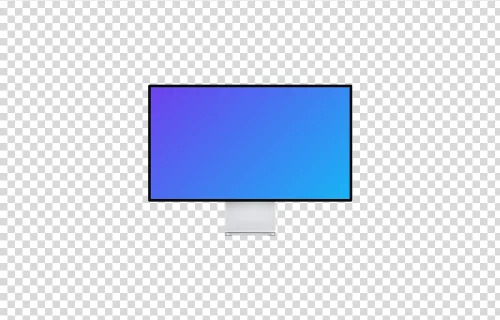 Apple Pro Display XDR mockup