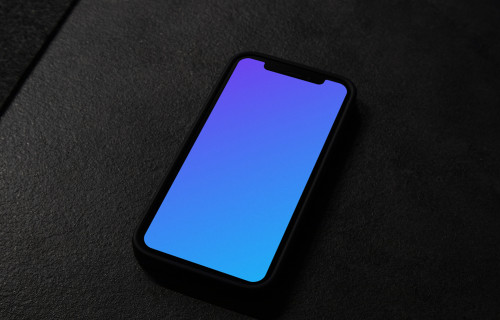 Dark Phone Mockup