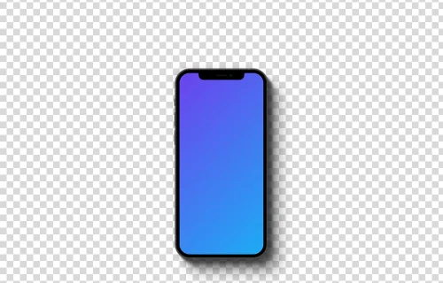 iPhone 12 mockup (Short Shadow)