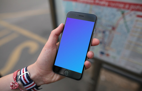 Looking for a bus connections on iPhone 6 mockup