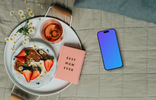 Imprescindibles para el Día de la Madre con iPhone mockup