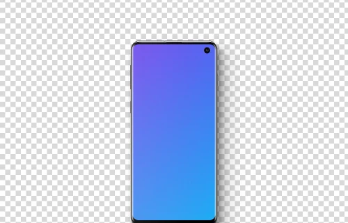 Samsung Galaxy S10 Mockup Frontal