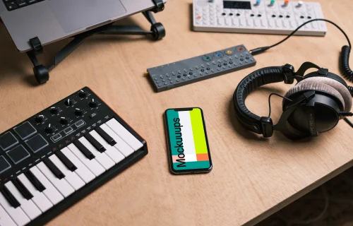 iPhone Music Mockup