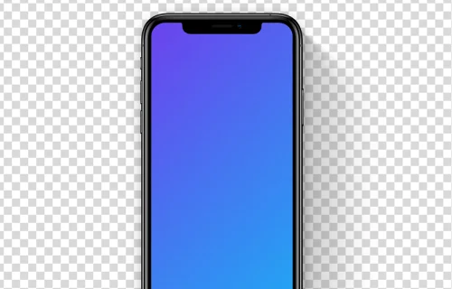 iPhone XS mockup (Front)