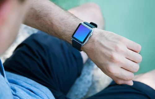 Looking at Apple Watch mockup
