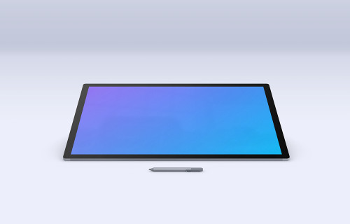 Microsoft Surface Studio 2 Mockup (Tablet - Light)