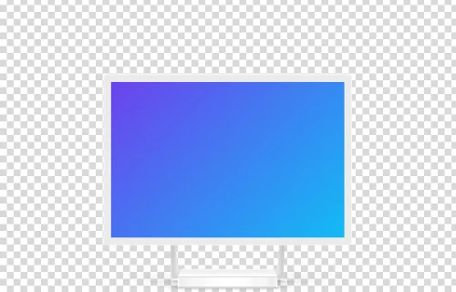 Minimal Microsoft Surface Studio mockup