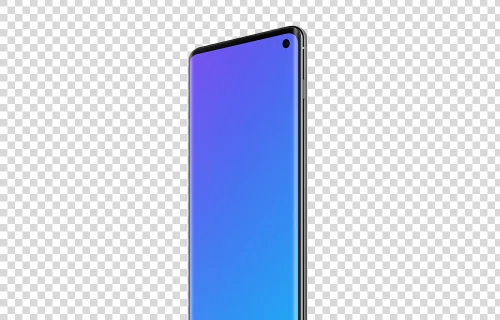 Samsung Galaxy S10 Mockup Stand (Right)