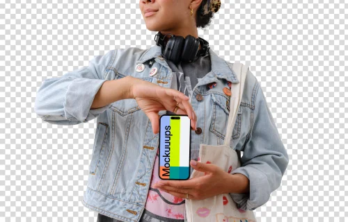 Showcasing academia with an iPhone mockup