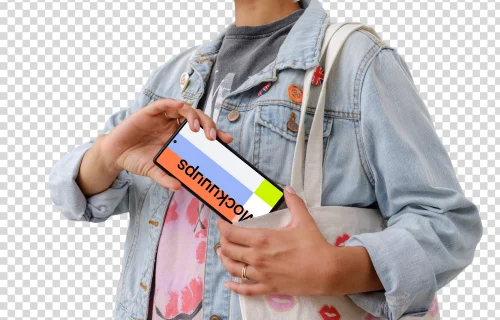 Streetwear combined with Google Pixel 6 mockup