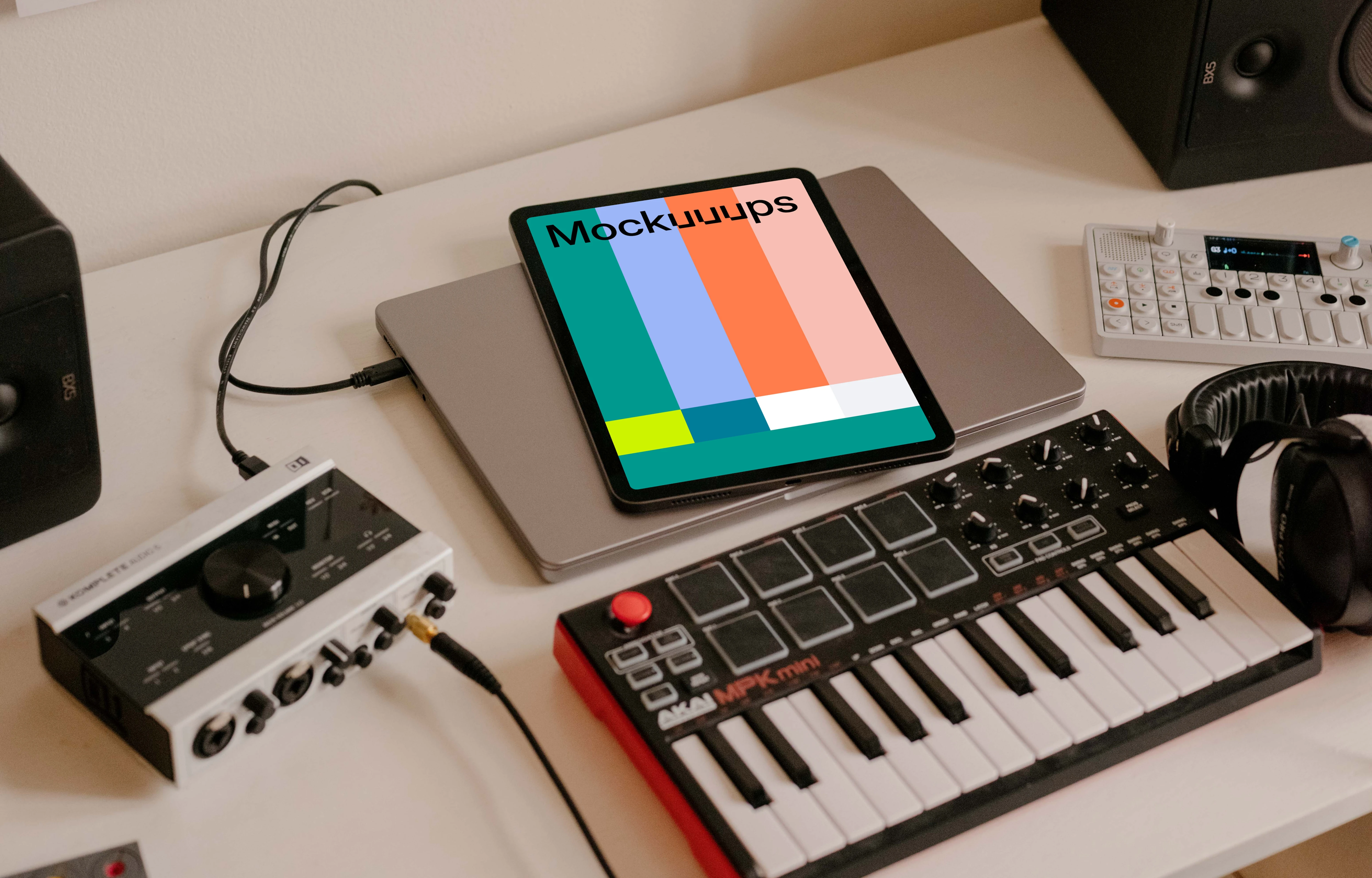 iPad Air Music Mockup