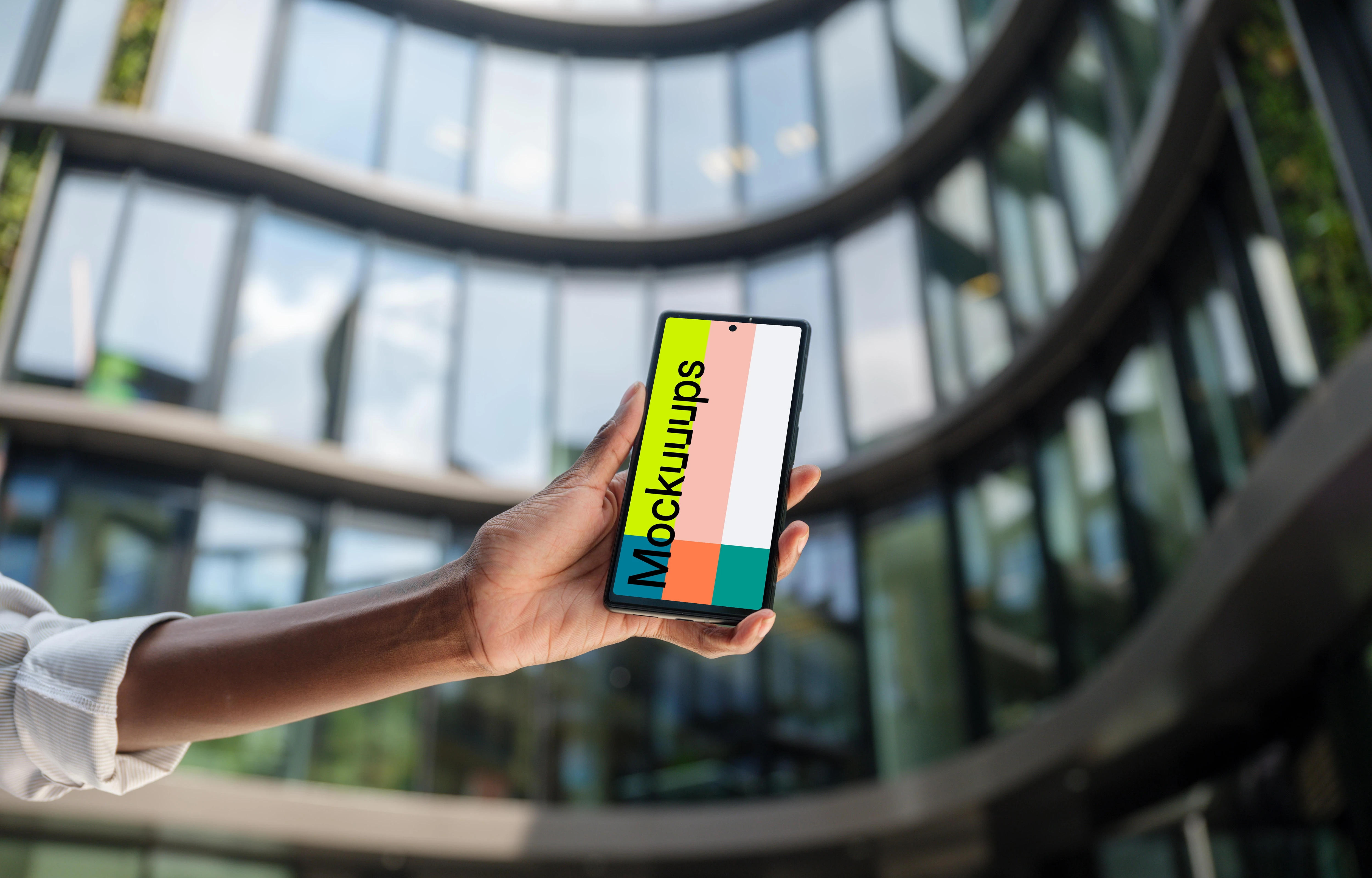 Business themed Google Pixel 6 mockup